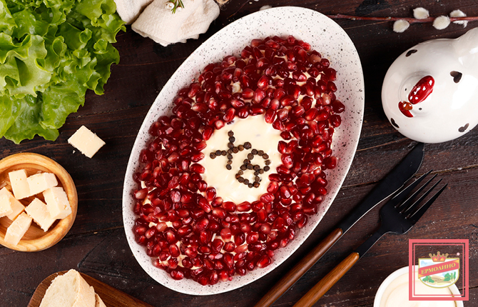 Салат на Пасху фото